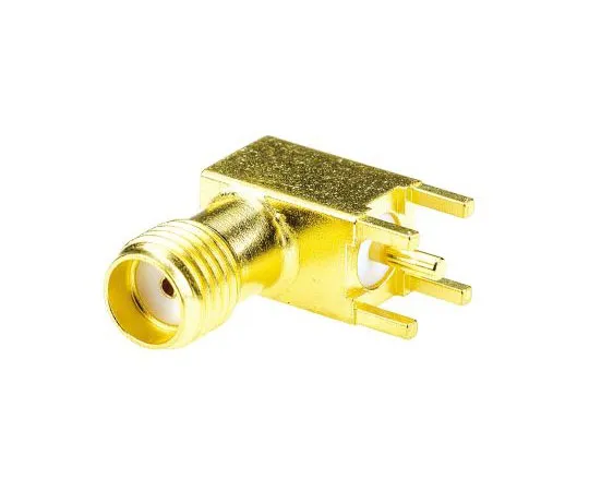 63-7601-77 TE Connectivity Right Angle 50Ω PCB Mount SMA Connector, Solder Termination 3-1478978-1