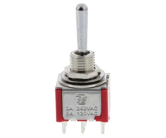 63-7735-95 TE Connectivity Double Pole Double Throw (DPDT) Toggle Switch, On-On-On, PCB 3-1825139-4