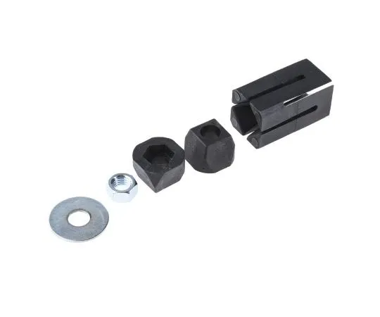 63-7675-77 Tente Black Nylon End Plug, 27 → 30mm R47 27-30