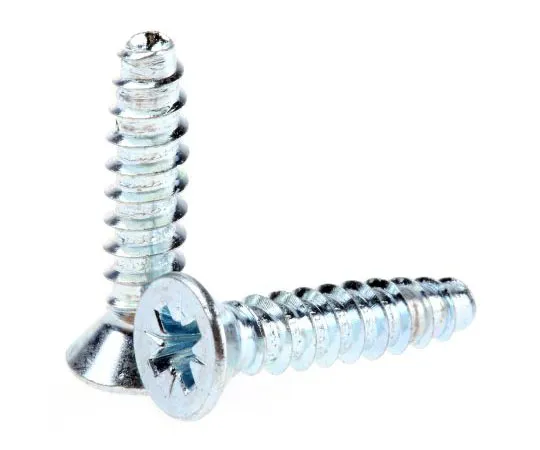 63-7573-61 RS Bright Zinc Plated Steel Self Tapping Screw N°8 x 19mm Long 482-7512