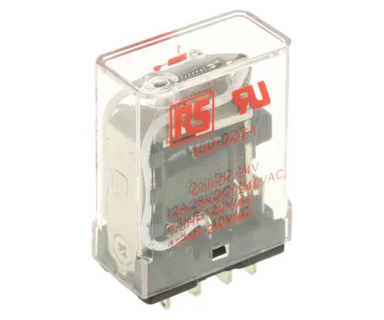 63-7551-59 RS PRO SPDT Non-Latching Relay PCB Mount, 24V dc Coil, 15A 450-0251