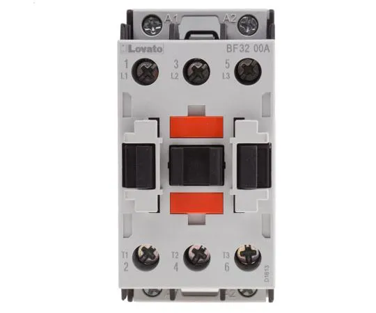 63-7691-22 Lovato 3 Pole Contactor, 32 A, 400 V ac Coil, Orange, 3NO, 15 kW BF3200A400