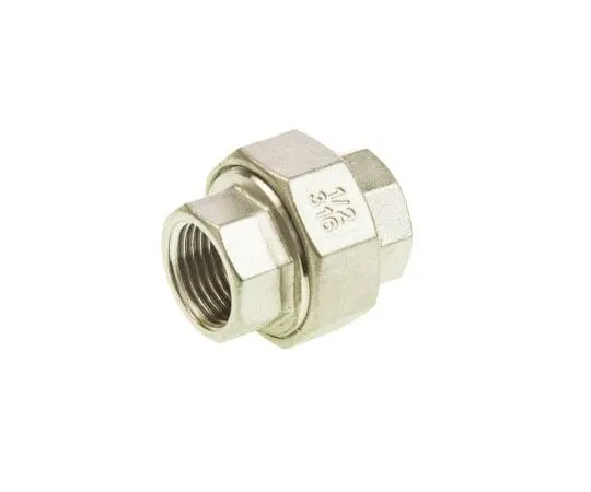 63-7592-28 RS PRO Stainless Steel Octagon Straight Union 1/2in G(P) Female x 1/2in G(P) Female 1.52in 499-3495