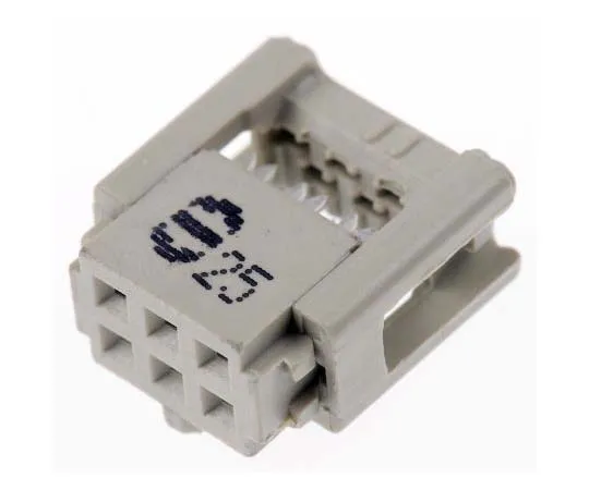 63-7703-33　Harting 6-Way IDC Connector Socket for Cable Mount, 2-Row　9185067803