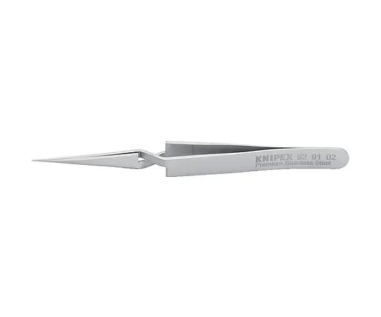 67-6839-47 Reverse Action Tweezers (INOX) 120 mm 9291-02