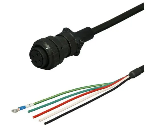 69-8927-48　Omron Compatible Power Cable DSVPWOM-CA1CS Movable (Shielded) 1m DSVPWOM-CA1CS-001-E　DSVPWOM-CA1CS-001-E