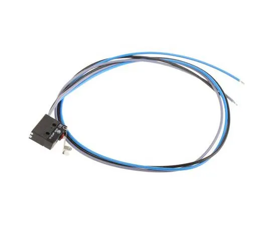 63-7723-76 SPDT-NO/NC Short Roller Lever Microswitch, 6 A @ 250 V ac DC1C-C3RB