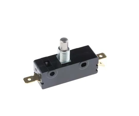 63-7723-61 SPDT-NO/NC Button Microswitch, 15 A @ 250 V ac E13-00M