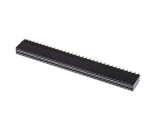 63-7686-29 HARWIN 2.54mm Pitch 64 Way 2 Row Straight PCB Socket, Through Hole, Solder Termination M20-6113245