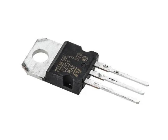 63-7579-58 STP55NF06L N-Channel MOSFET, 55 A, 60 V STripFET II, 3-Pin TO-220 STMicroelectronics STP55NF06L