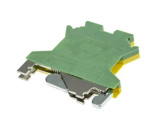 63-7560-94 Phoenix Contact ATEX 2 Way DIN Rail Earth Terminal Block, Screw Down 24 → 12 AWG 441119
