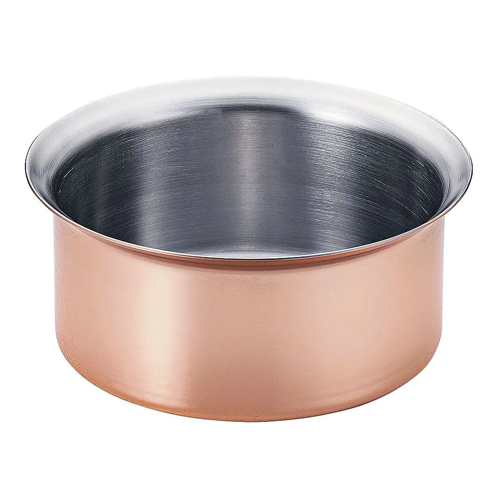 65-3879-65 TKG Copper Plated IH Shabu Shabu Hot Pot 18.5 cm