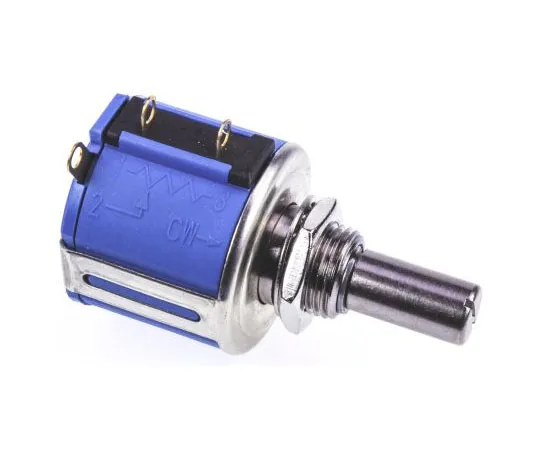 63-7609-23 Bourns 1 Gang 10 Turn Rotary Wirewound Potentiometer with a 6.35 mm Dia. Shaft, 50kΩ, ±5%, 2W, Linear 3540S-1-503L 3540S-1-503L