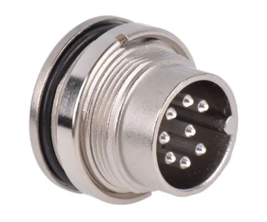 63-7697-83 Amphenol C 091 D Series Panel Mount Connector, 8 contacts Plug C091 31C008 100 2