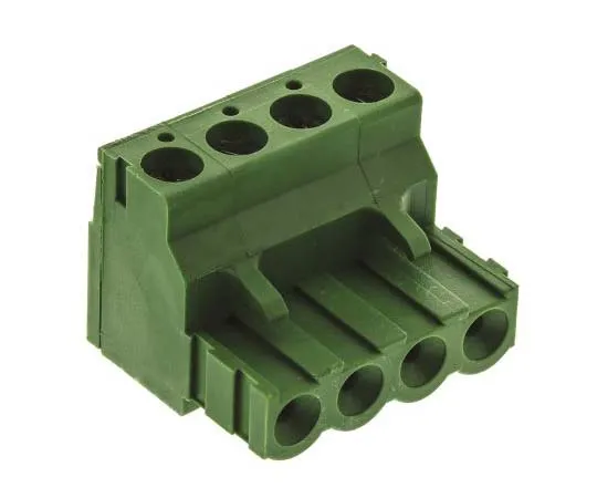 63-7732-98　TE Connectivity Buchanan, 4 Way Pluggable Terminal Block　282807-4