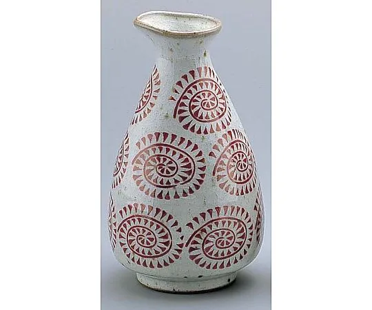 62-6819-38 Shu octopus & arabesque tokkuri D02-35