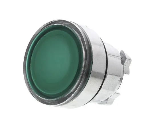 63-7631-80 Schneider Electric Harmony XB4 Series, Green Push Button Head, Push Push, 22mm Cutout ZB4BH033