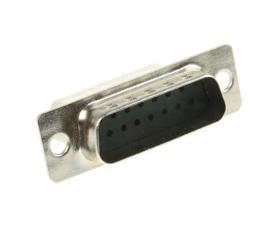 63-7701-03 Harting Straight Crimp D-sub Connector, Plug, 15 Pin 9670155601