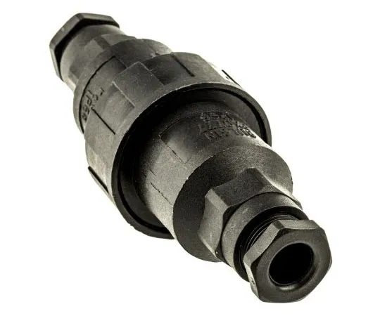 63-7641-45 Bulgin In-Line Cable Mount IP68 RJ45 Connector, LAN Category Cat5e PX0777/CAT5ESTP