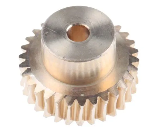 63-7607-45 RS PRO Bronze 30 Teeth Worm Wheel Gear, 30mm PitchDiam. , 20mm Hub Diam. , 16.5mm Face Width 521-6957