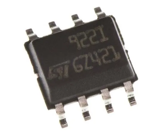 63-7745-13　TS922IDT STMicroelectronics, Audio, Op Amp, RRIO, 4MHz, 3 → 9 V, 8-Pin SOIC　TS922IDT