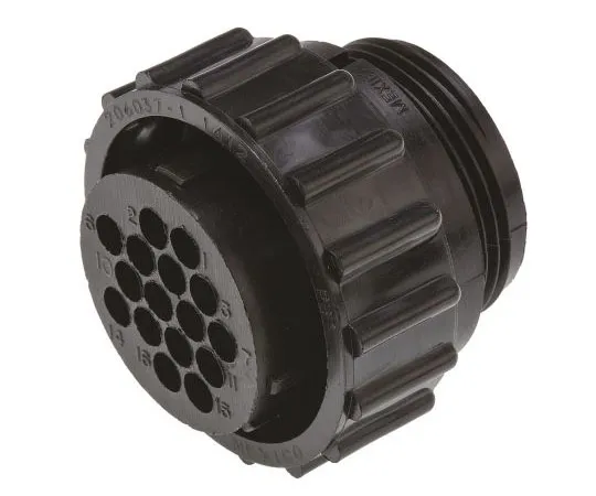 63-7682-29 TE Connectivity CPC Series 1 Series Cable Mount Connector, 16 contacts Socket 206037-1