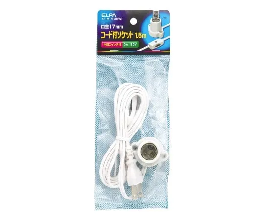 62-8564-40 Socket with cord KP-M1715H(W)