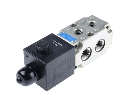 63-7718-26 Bosch Rexroth Oil Control CETOP Mounting Hydraulic Flow Control Valve, R933003835, 6-way, 12V dc, 90L/min R933003835