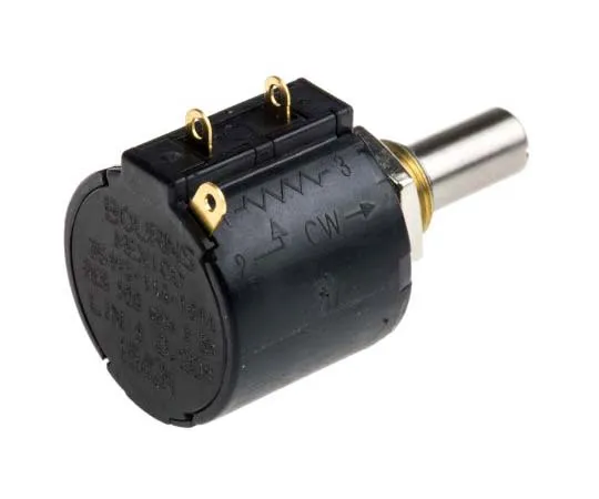 63-7701-51 Bourns 1 Gang 10 Turn Rotary Wirewound Potentiometer with a 6.35 mm Dia. Shaft, 100Ω, ±3%, 2W, Linear 3549S-1AA-101A 3549S-1AA-101A
