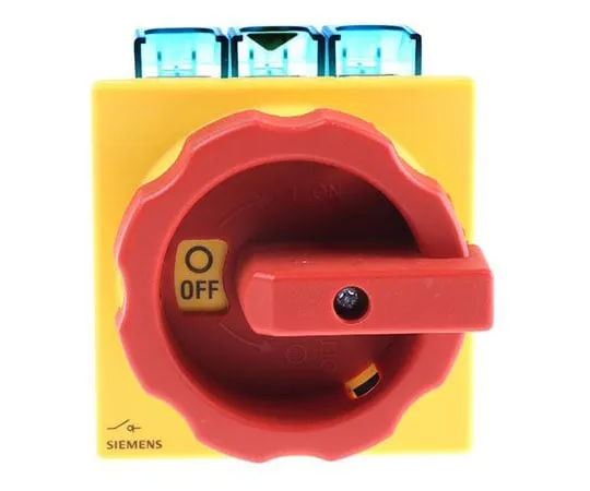 63-7605-71 3 Pole Panel Mount Non F***d Isolator Switch, 125 A, 45 kW, IP65 3LD2804-0TK53