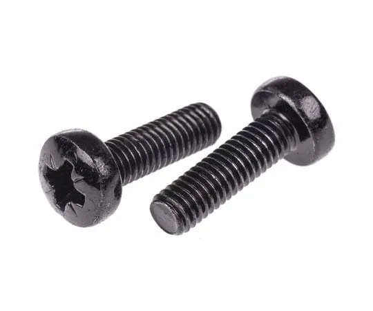 63-7575-40 RS, M6 Pan Head, 20mm Steel Pozidriv Black Zinc Passivated1 483-1066