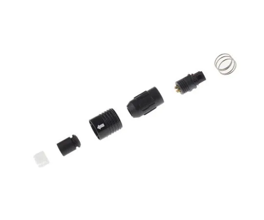 63-7617-34 Hirose HR30 Series, Cable Mount Miniature Connector Socket, 6 Way, 2A, IP67, IP68 HR30-6PA-6S(71)