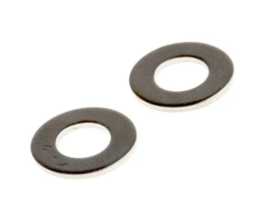 63-7575-31 Nickel Plated Brass Plain Washer, 0.76mm Thickness, 2BA 483-0697