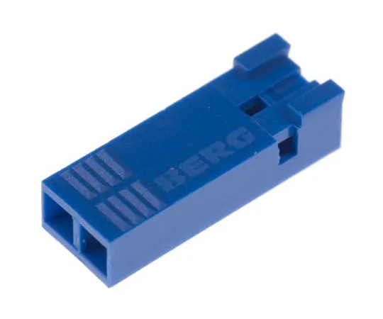 63-7674-26 Amphenol FCI DUBOX Female Connector Housing, 2.54mm Pitch, 2 Way, 1 Row 65240-002LF