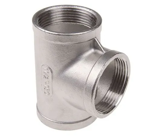 63-7591-97 RS PRO Stainless Steel Circular Tee Tee 1-1/2in G(P) Female x 1-1/2in G(P) Female x 1-1/2 Female G(P) 3.48in 499-3120