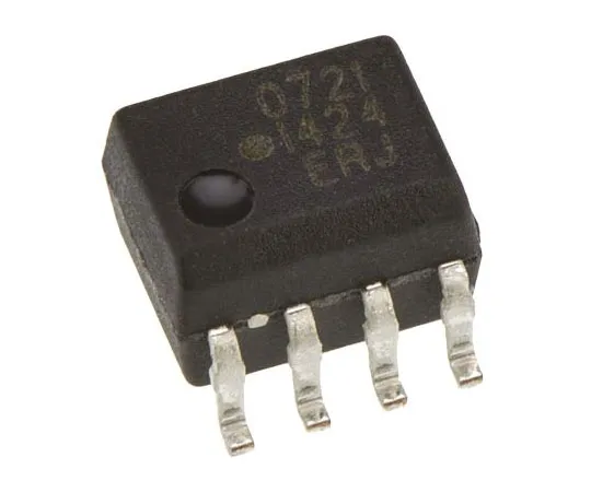 63-7650-06 Broadcom, HCPL-0721-000E DC Input Transistor Output Optocoupler, Surface Mount, 8-Pin SOIC HCPL-0721-000E