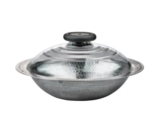 64-5271-20 IH-Compatible Stainless Steel Pot 23 with Glass Lid MIS-23