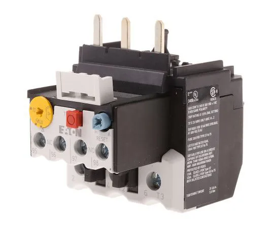 63-7602-98 Eaton Overload Relay NO/NC, 40 → 57 A, 57 A, 7.5 W, 500 V ac 278459 & ZB65-57