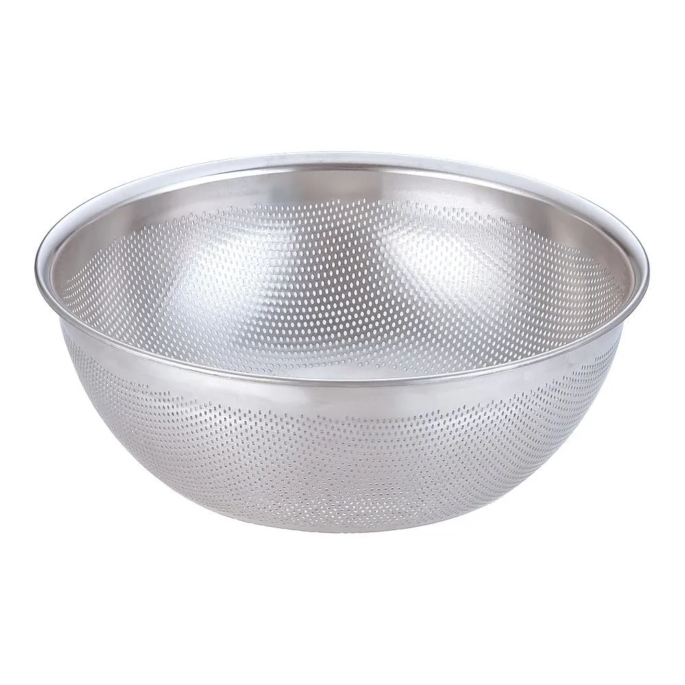 63-1250-01 18-8 HACCP Punch Shallow Strainer 33 cm