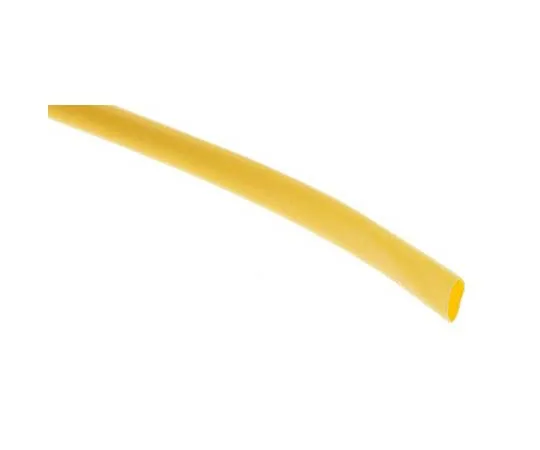 63-7710-20 RS Pro Yellow No Heat Shrink Tubing 2.4mm Sleeve Dia. x 10m Length 2:1 Ratio 700-4709