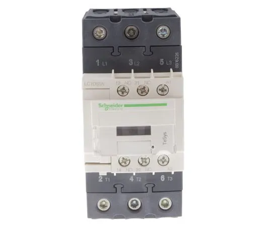 63-7656-58 Schneider Electric 3 Pole Contactor, 65 A, 24 V ac Coil, TeSys D, 3NO, 30 kW LC1D65AB7
