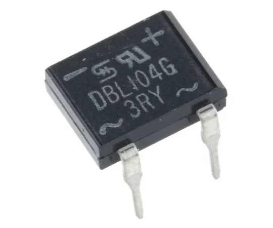 63-7694-46 Taiwan Semiconductor DBL104G C1, Bridge Rectifier, 1A 400V, 4-Pin DBL DBL104G C1