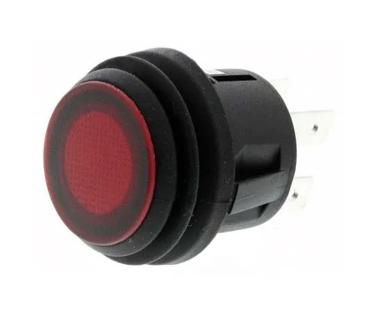63-7723-58 ZF Double Pole Double Throw (DPDT) Latching Push Button Switch, IP65, 20.2 (Dia.)mm, Panel Mount, 125V ac KFB3AEA2RBB