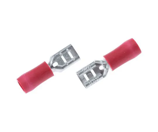 63-7695-60 JST FVDDF Series Red Insulated Crimp Receptacle, 4.75 x 0.8mm, 0.25mm² to 1.65mm², 22AWG to 16AWG FVDDF1.25-187A-8(S)(LF)