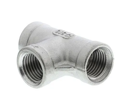 63-7591-81 RS Pro Stainless Steel Circular Tee Tee 1/4in G(P) Female x 1/4in G(P) Female x 1/4 Female G(P) 1.54in 499-2880