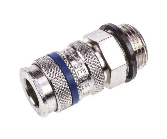 63-7662-87 RS PRO Pneumatic Quick Connect Coupling Brass, Steel 1/2 in Threaded 667-1945