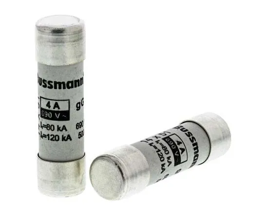 63-7717-38 Cooper Bussmann, 4A Ceramic Cartridge F***, 14 x 51mm C14G4