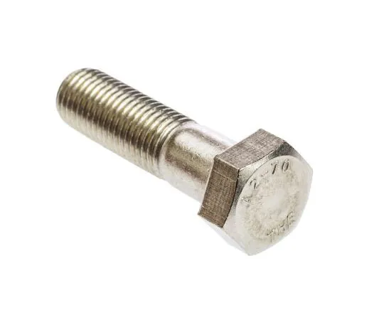 63-7596-48 Plain Stainless Steel Hex Bolt, M16 x 60mm 508-1183