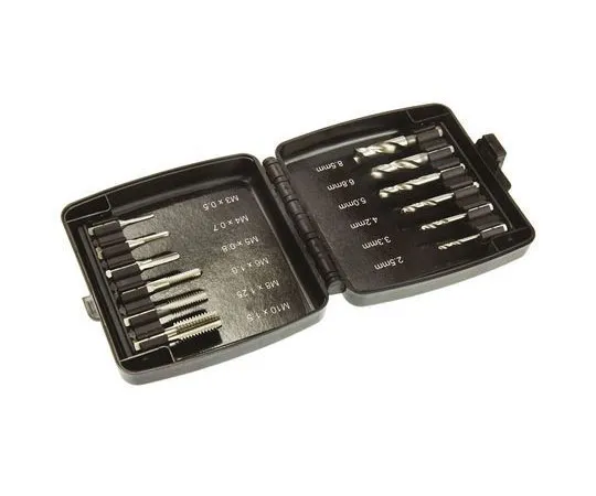 63-7669-10 RS Pro 12 Piece HSS Tap & Drill Set 669-9404