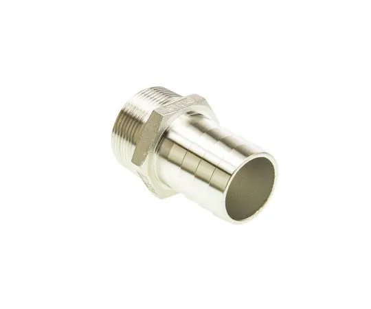 63-7592-52 RS PRO Stainless Steel Hexagon Hose Nipple 1-1/2in R(T) Male Male 3.15in 499-3798